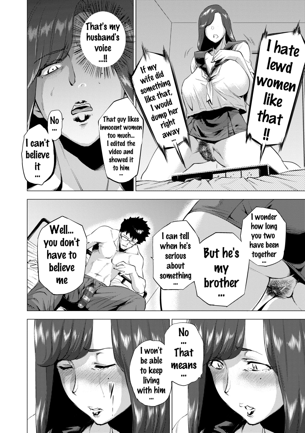 Hentai Manga Comic-Dyed in Glamour-Read-124